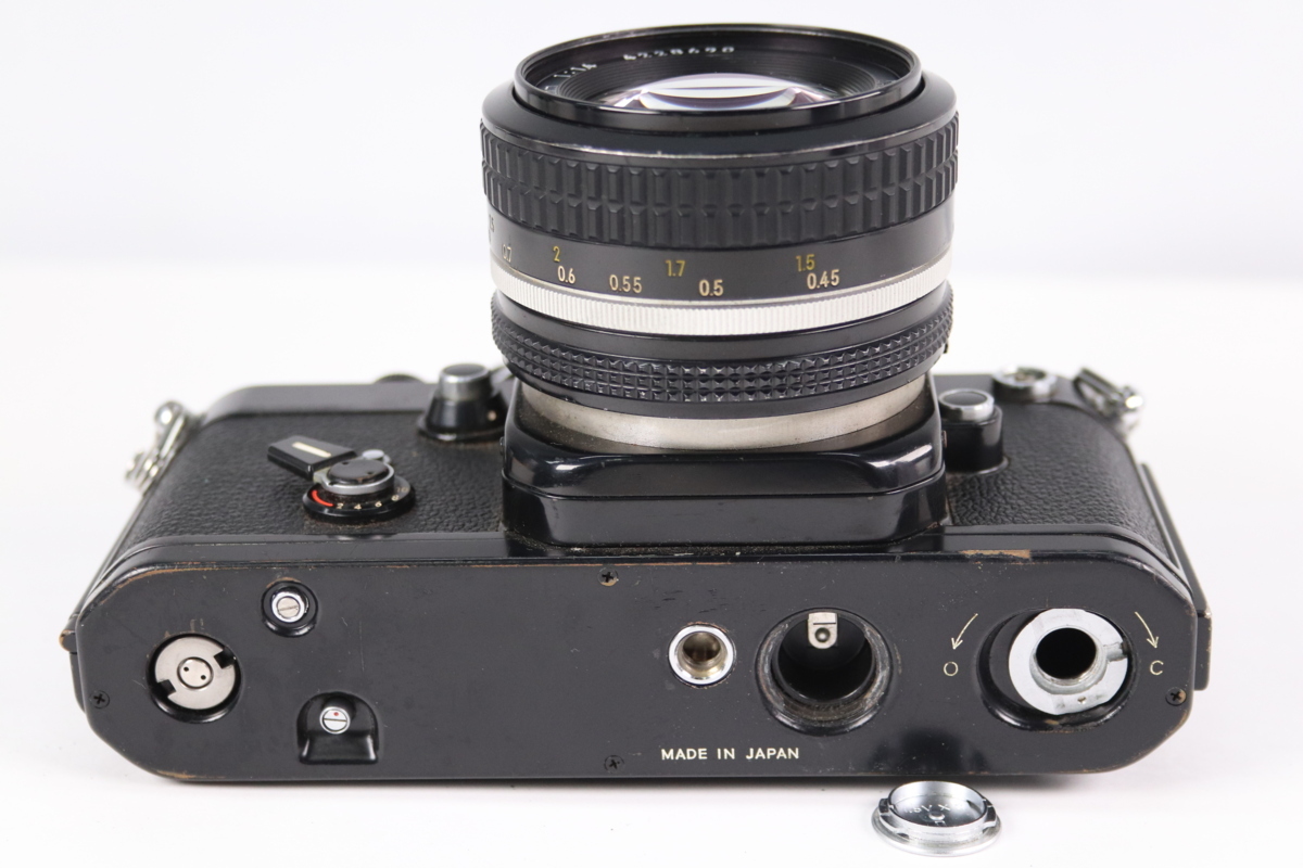 NIKON ニコン F2 フォトミックAS NIKKOR 50mm F1.4 単焦点レンズ MB-1/MD-2 モータードライブ付 MF 一眼レフ フィルムカメラ 25431-F_画像6