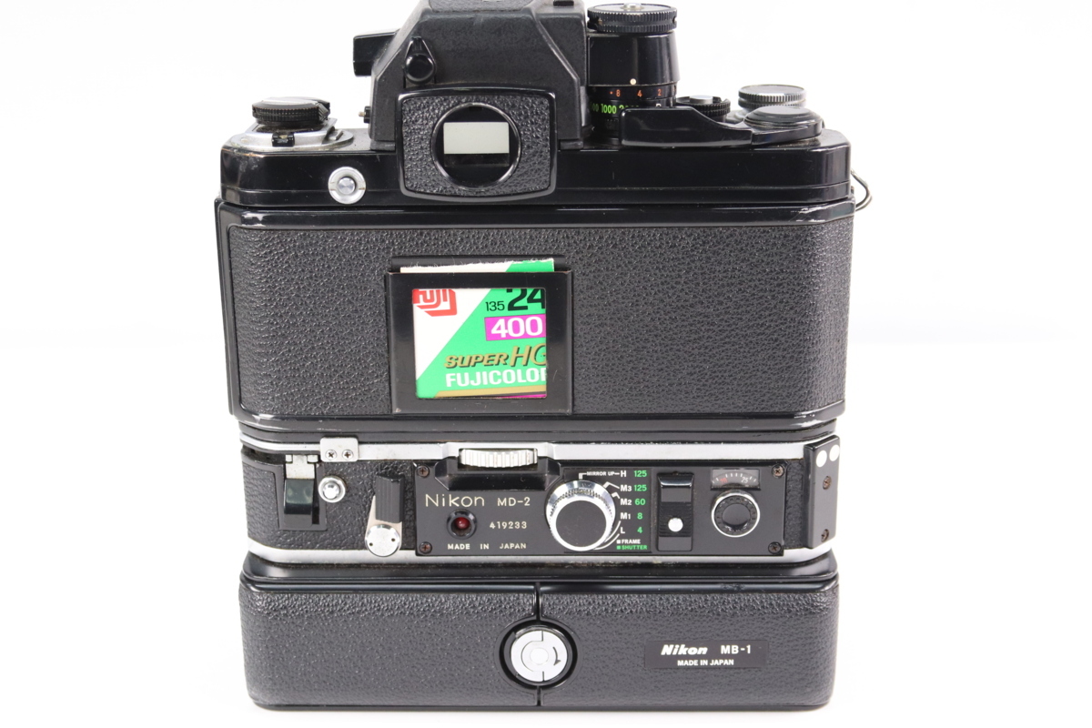 NIKON ニコン F2 フォトミックAS NIKKOR 50mm F1.4 単焦点レンズ MB-1/MD-2 モータードライブ付 MF 一眼レフ フィルムカメラ 25431-F_画像2