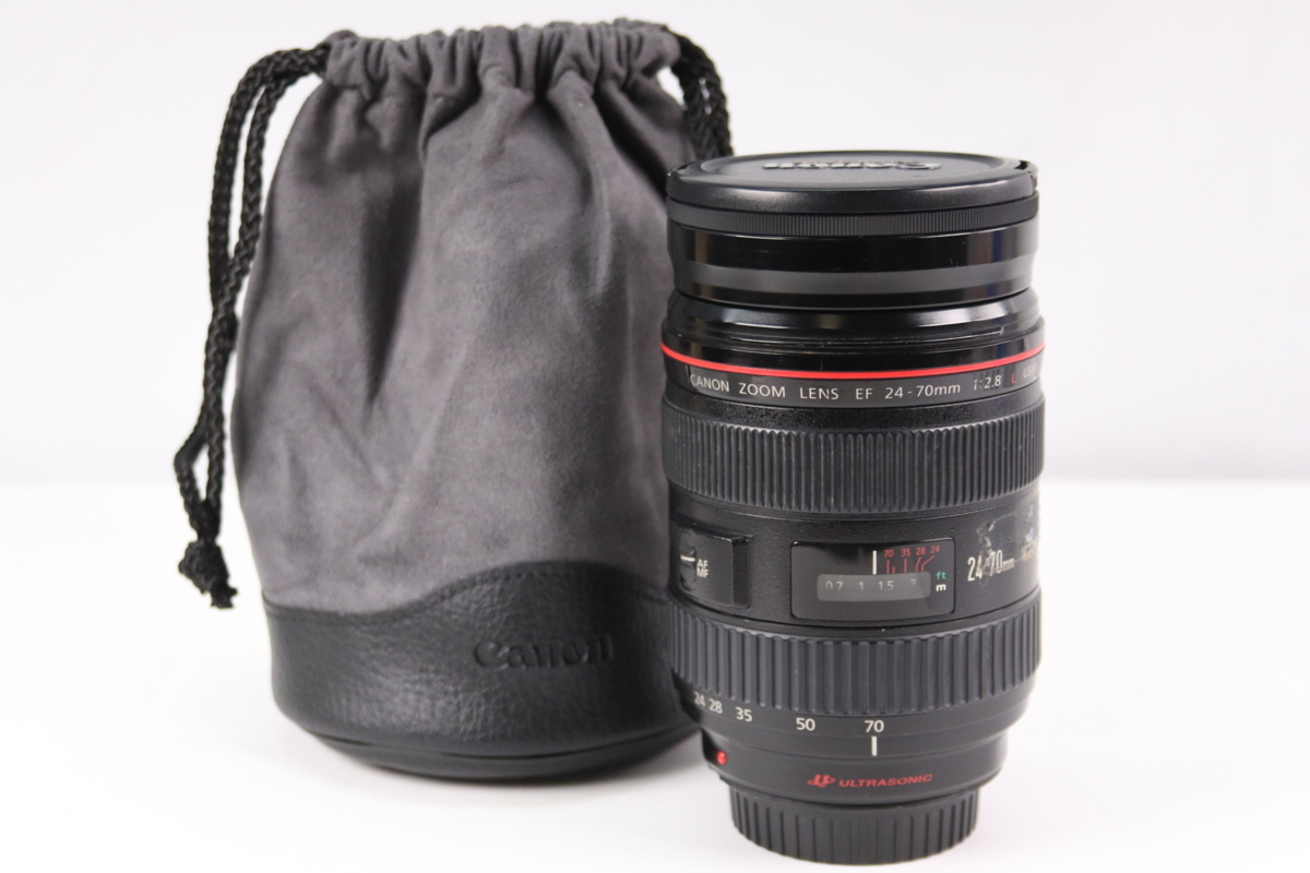 ジャンク品】CANON キャノン ZOOM LENS EF 24-70mm F2.8 L USM AF