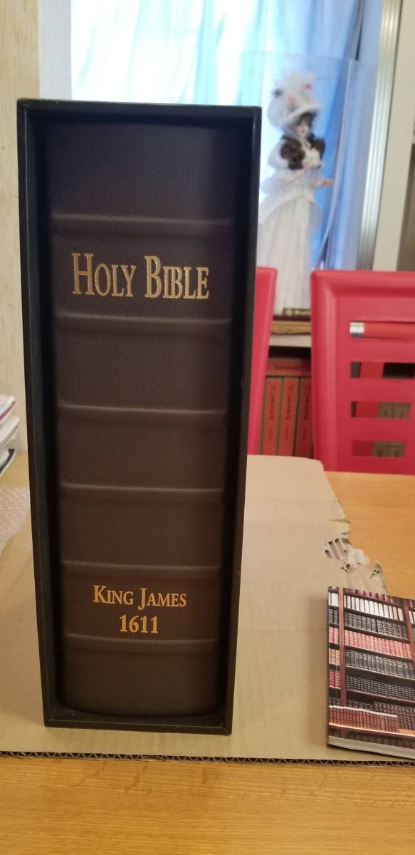 欽定英訳聖書 1611年刊 ファクシミリ 大版 KING JAMES BIBLE