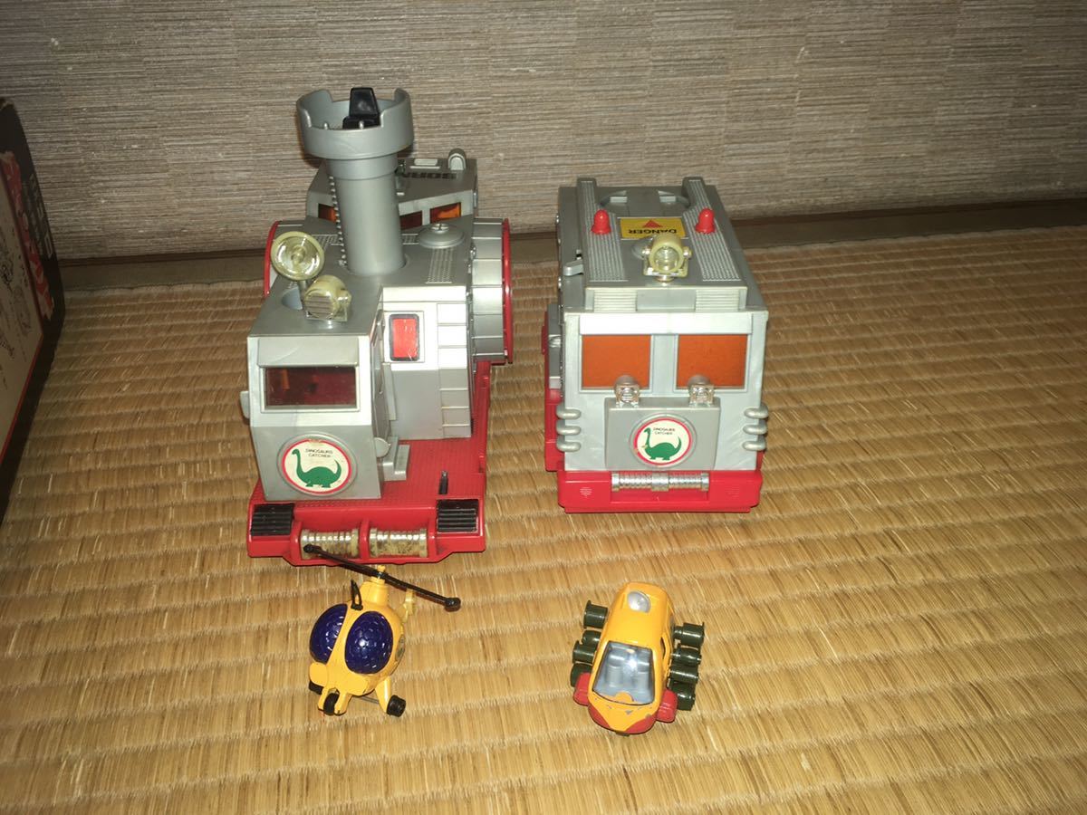 トミー 恐竜探険隊ボーンフリー 合体セット 1970年代放送当時物 TOMY