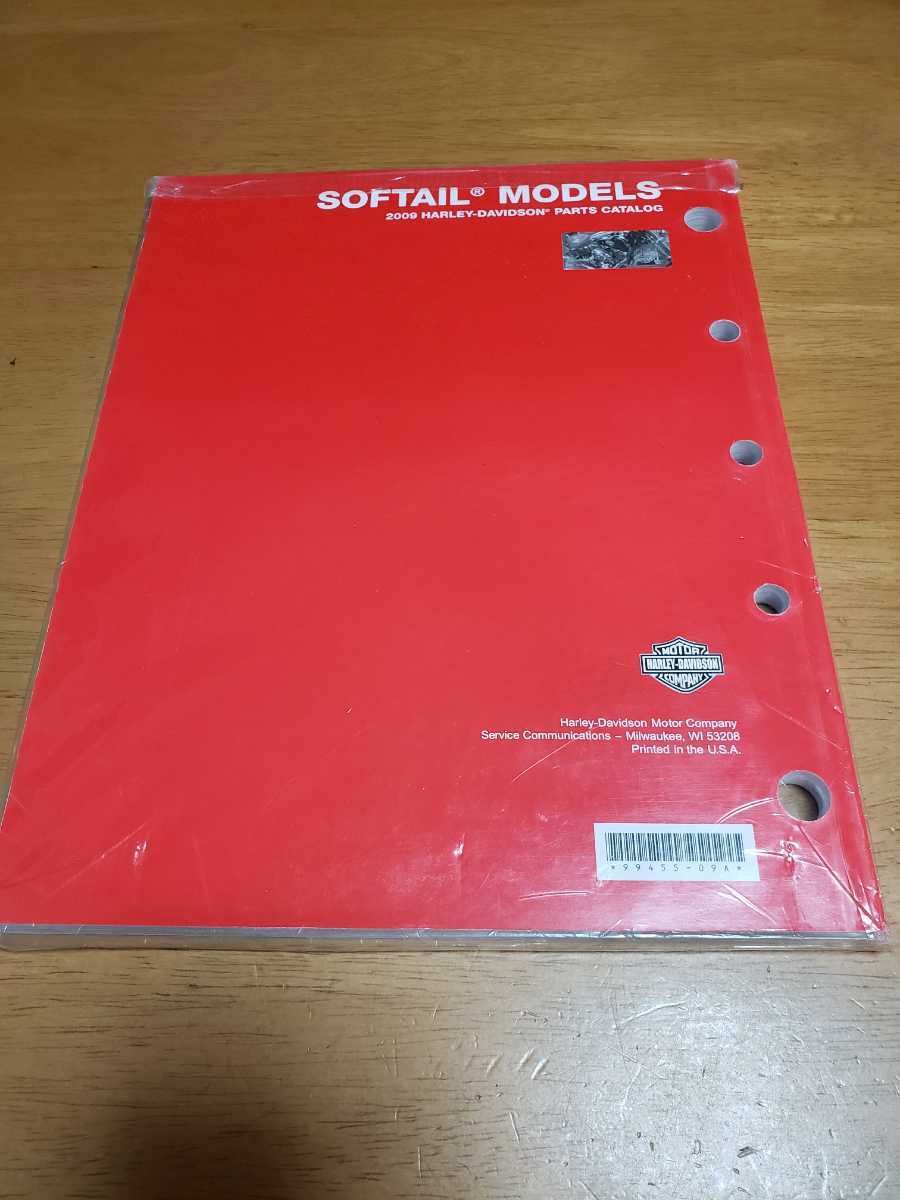 ■未開封/即決/送料無料■ハーレーダビッドソン/2009/ソフテイル/SOFTAIL 純正パーツカタログ