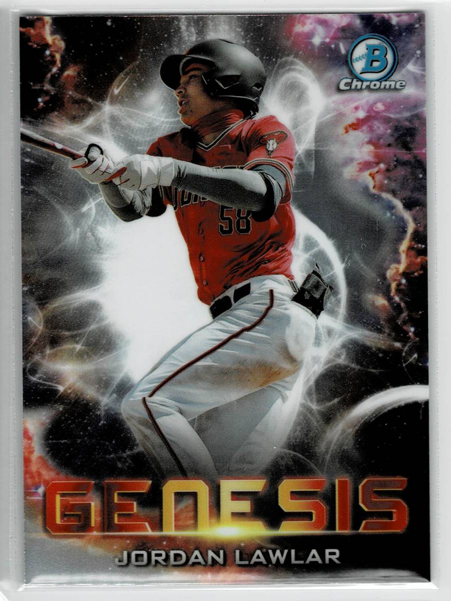 2021 Bowman Chrome Draft Jordan Lawlar Genesisの画像1