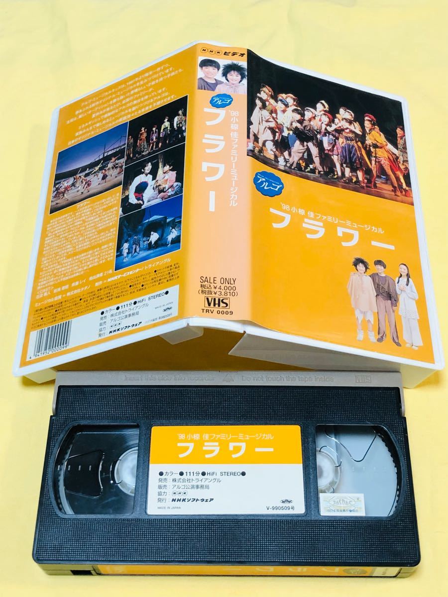 未使用品 小椋佳 小椋佳 94 92'アルゴミュージカルVHS - 本