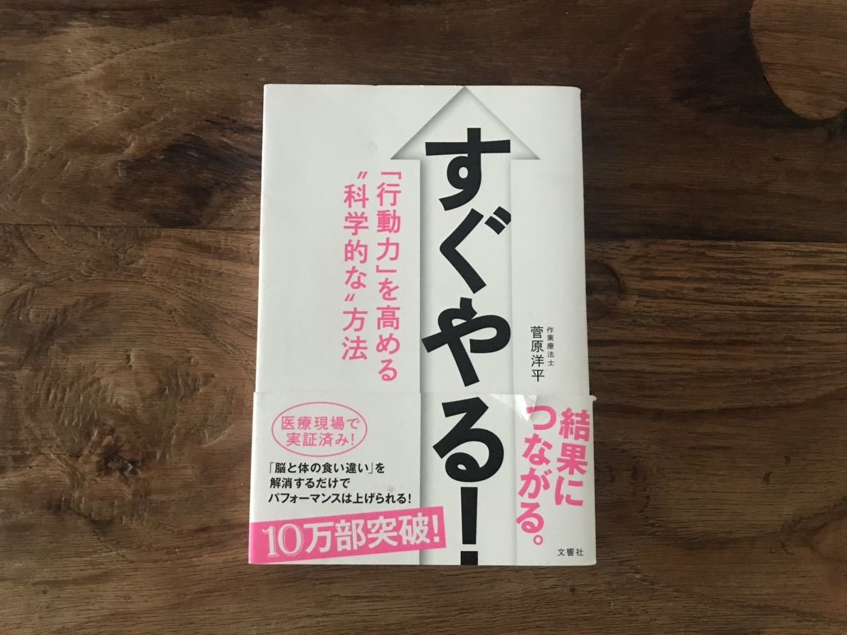 送料無料【行動力を高める科学的な方法】すぐやる！　菅原洋平　スマホ・ネットサーフィン　面倒くさがり　医療現場で実証済み_画像1