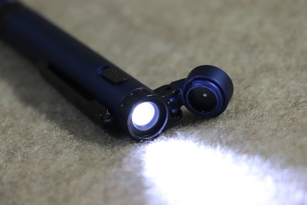 多機能ツールペン ボールペン タッチペン 方位磁石 LEDライト プラスドライバー マイナスドライバー スマホスタンド SMC