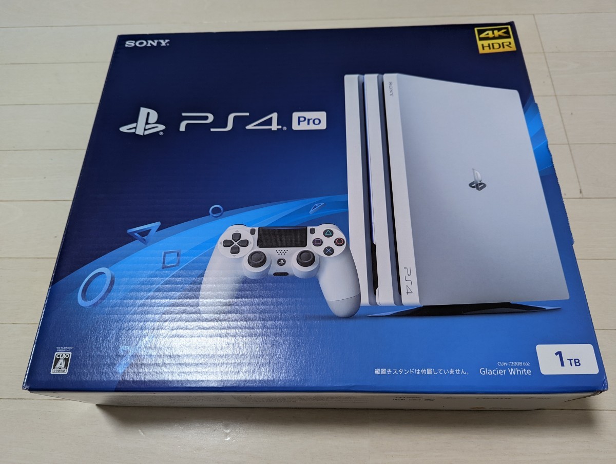 PS4 Pro プレイステーション4 SONY　CUH-7200 B B02  グレイシャー