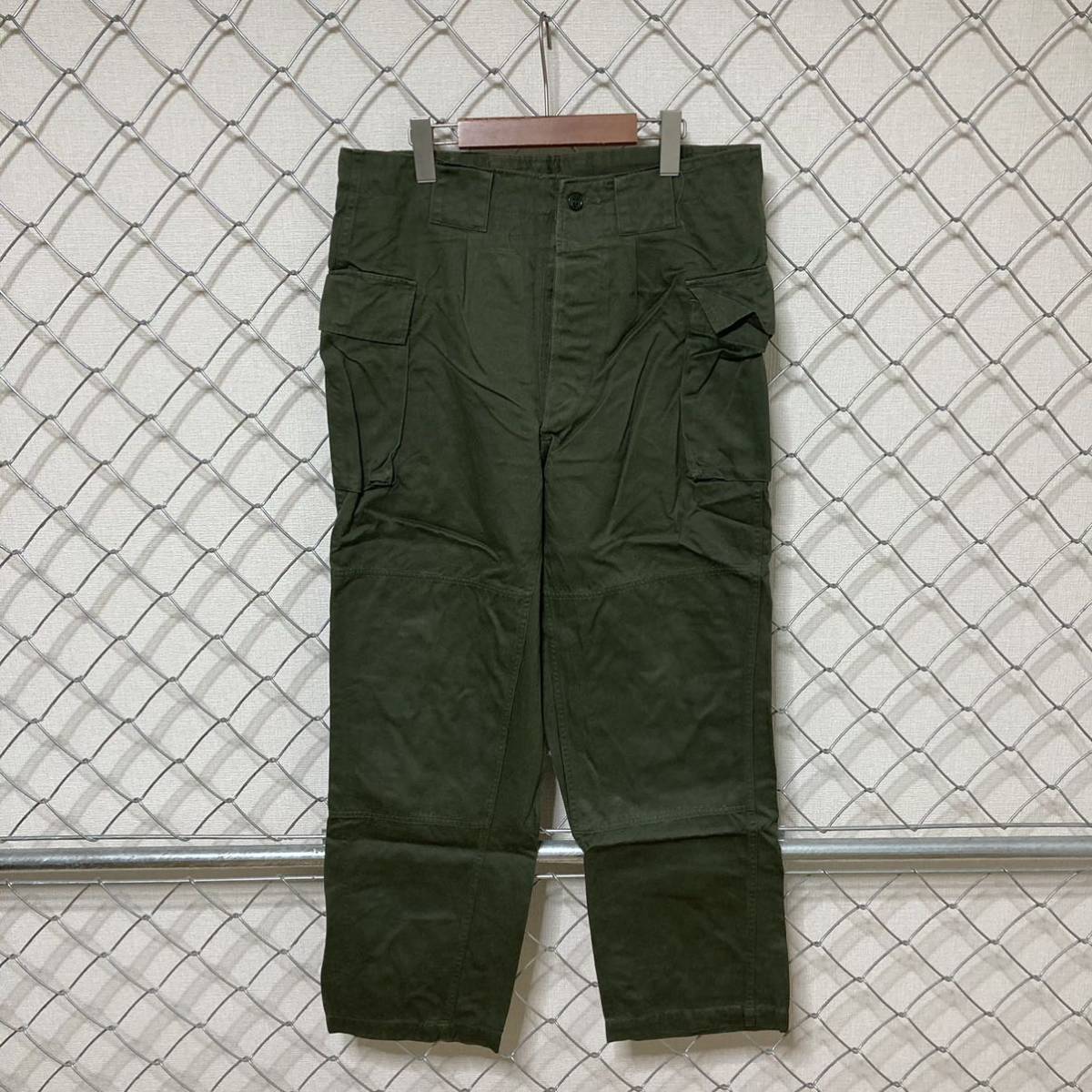 防衛庁 陸上自衛隊 1992年製 桜Qマーク 作業服 ズボン パンツ 2_画像3