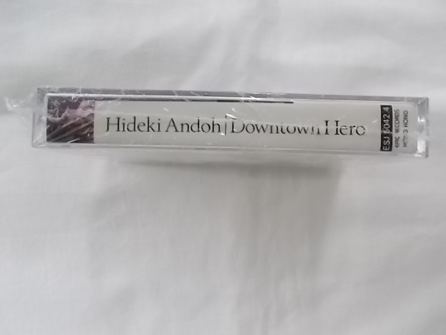 輸入カセット 安藤秀樹 Downtown Hero 歌詞カード付 新品 ★190729_画像2