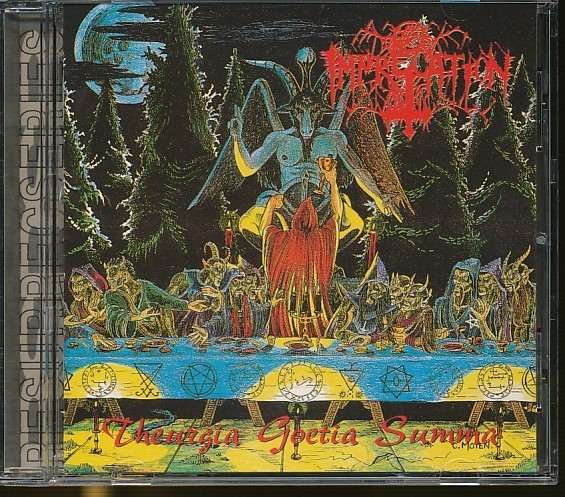 JA547●IMPRECATION「THEURGIA GOETIA SUMMA」輸入盤CD /デスメタル