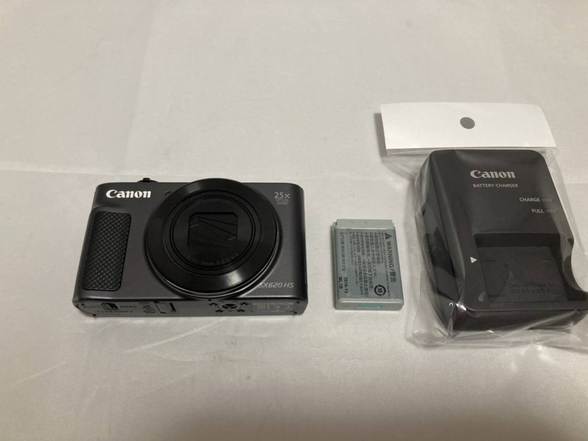 超人気 キャノン Canon PowerShot SX620 HS ブラック www.gastech.com.tr