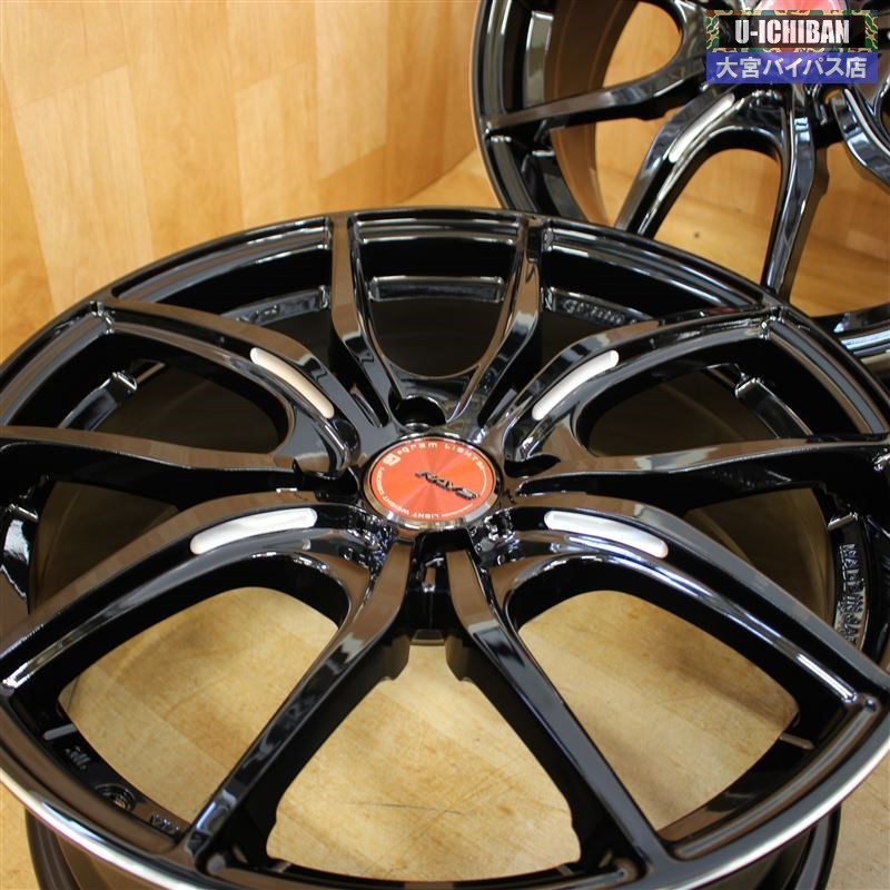 RAYS グラムライツ 57FXX 7J 17インチ +50 4H100 アルミホイールのみ 4本セット 新品未使用品 フィット シャトル などに 004