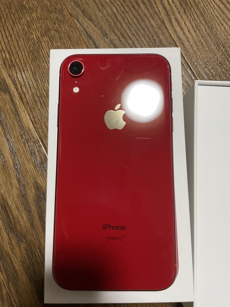 SIMフリー iPhone XR 64GB 判定〇 PRODUCT RED レッド_画像8