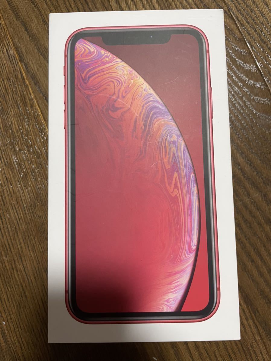 SIMフリー iPhone XR 64GB 判定〇 PRODUCT RED レッド_画像1