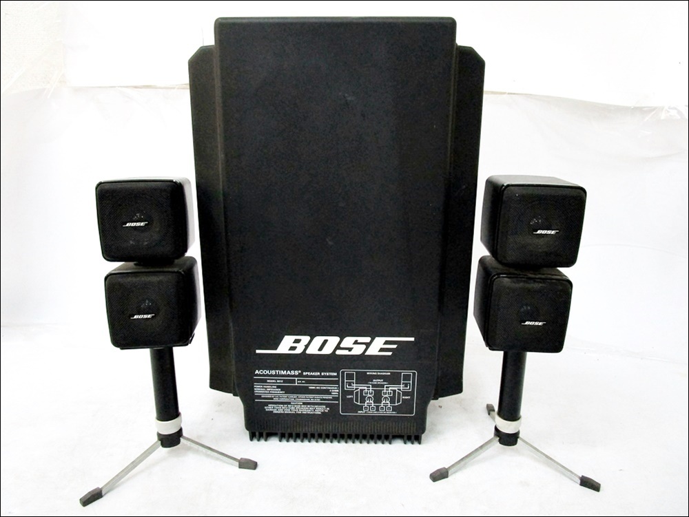 17 45-461160-14 [S] BOSE ボーズ ACOUSTIMASS 501Z スピーカーシステム キューブスピーカー セット オーディオ機器 鹿45_画像1