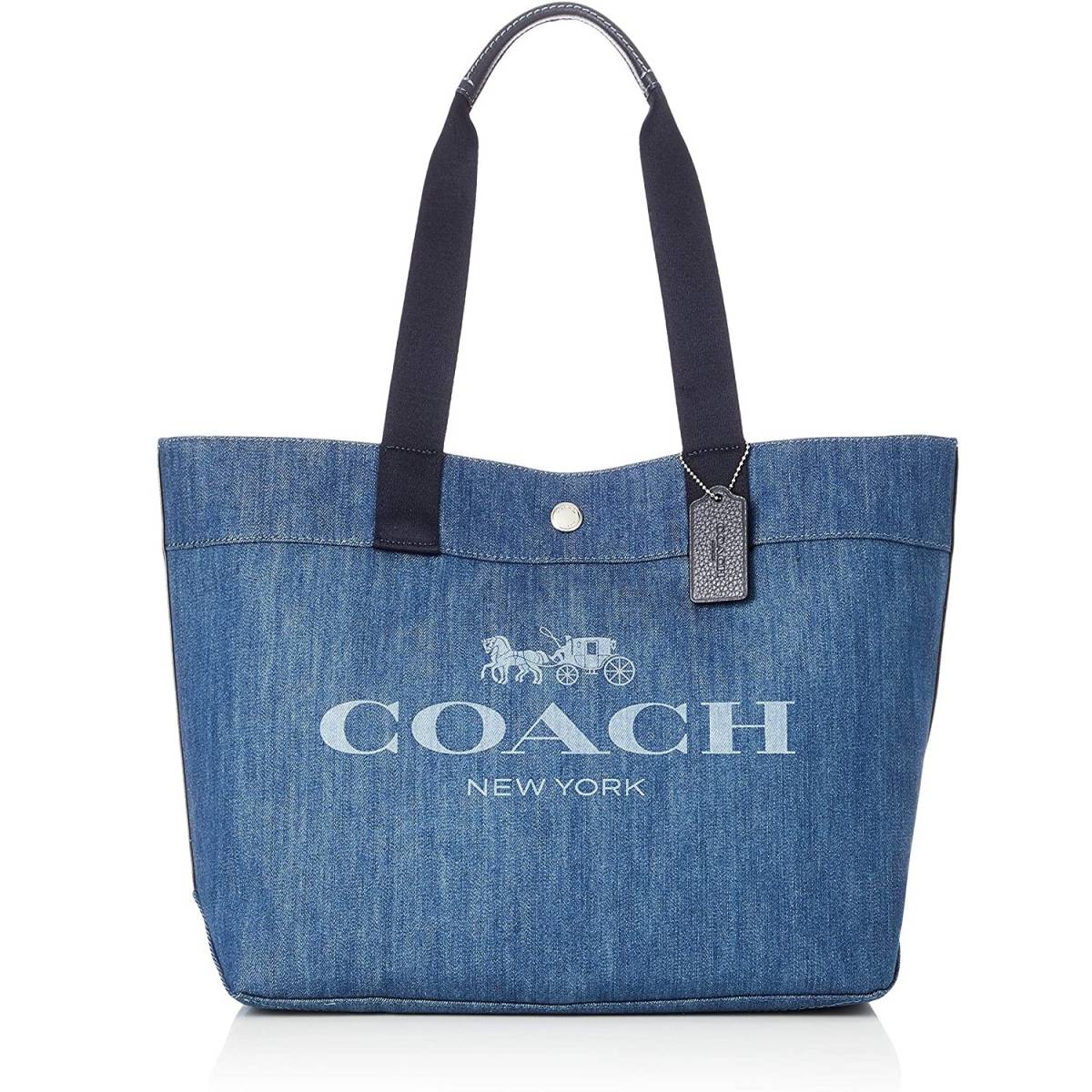 ☆新品未使用◇コーチ【COACH】デニム トートバッグ ショルダーバッグ