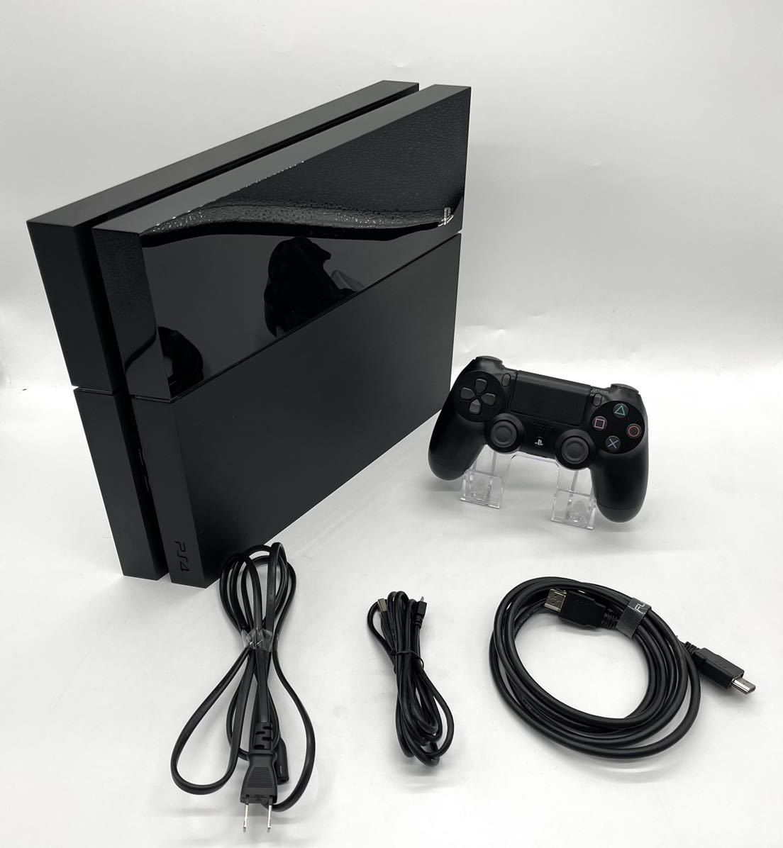 1円~ PS4本体 【動作確認済】PS4 CUH-1000A プレステ4 プレイステーション ジェットブラック 500GB ソニー SONY PlayStation4