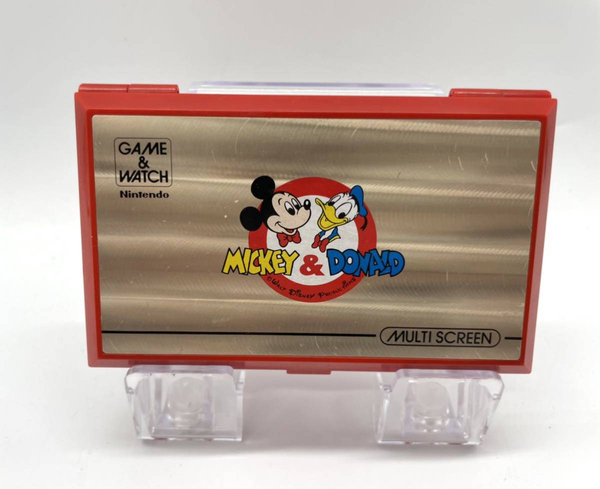 ☆1円～☆ゲームウォッチ ミッキー＆ドナルド GAME&WATCH ミッキー 任天堂 ドナルド Mickey ウォッチ ジャンク