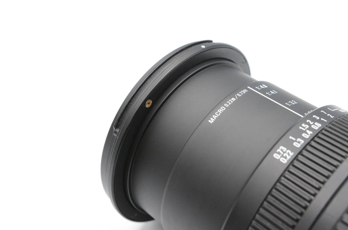 ★ジャンク品★ シグマ SIGMA 17-70mm F2.8-4 DC MACRO OS HSM ニコン用 ★390_画像4