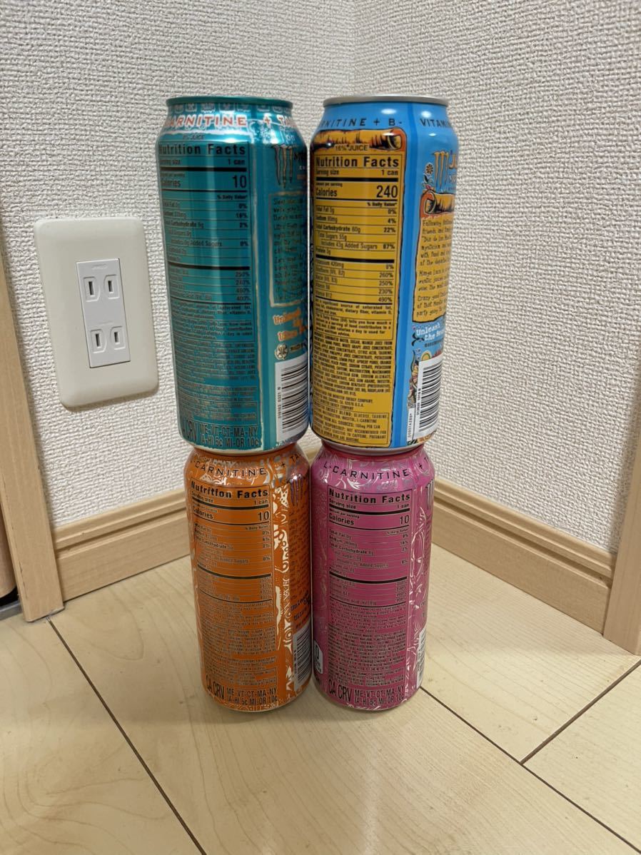 最安値　日本未発売　海外モンスターエナジー 飲み比べセット　モンスターエナジードリンク_画像2