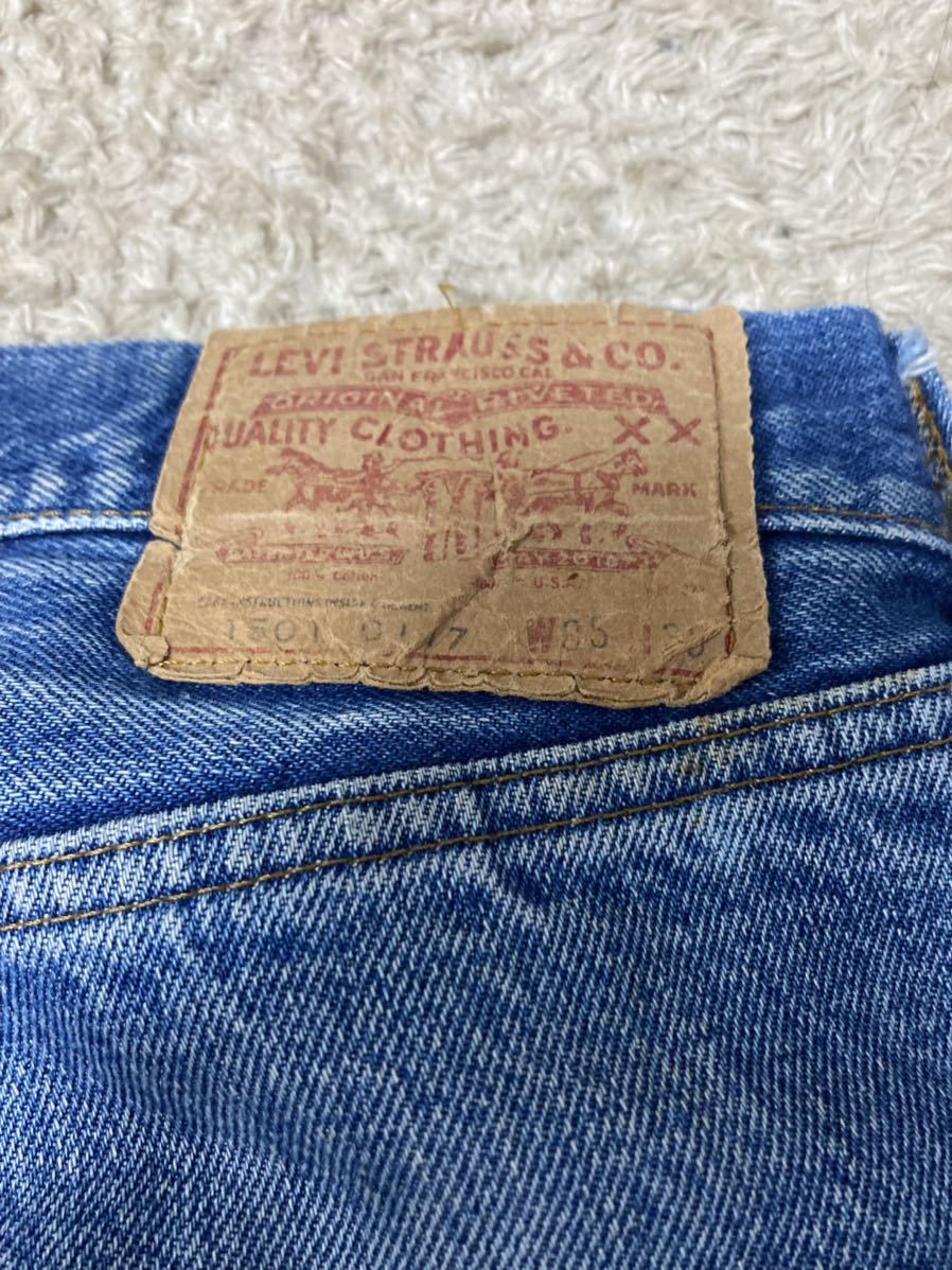 L最新情報 1982 USA製 Levi's リーバイス 505 ビンテージ デニム W35