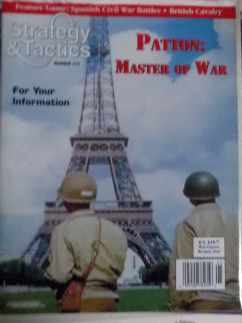 DG/STRATEGY & TACTICS NO.213 SPANISH CIVIL WAR BATTLES BRUNETE & JARAMA/新品駒未切断/日本語訳無し