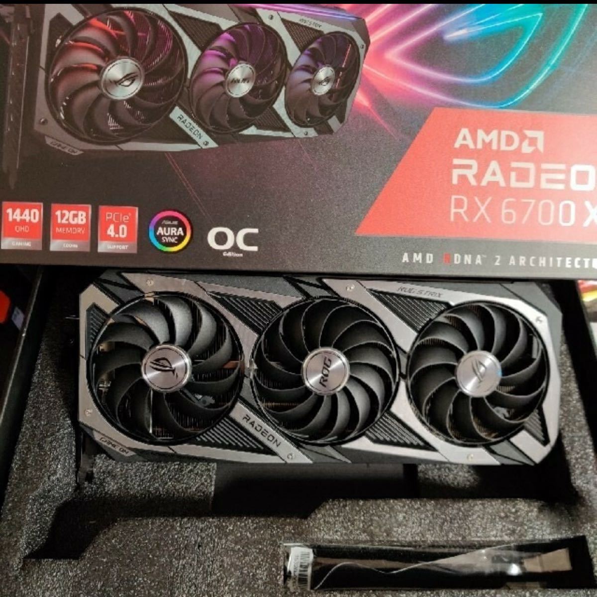 RX6700XT ASUS ROG STRIX グラフィックカード holdmeback.com
