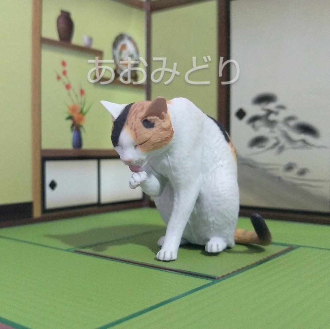猫と金魚 全４種類 ミニチュアコレクション フィギュア ガチャ 森口修