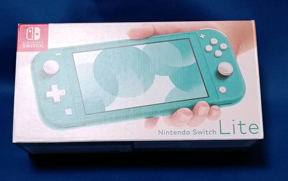 送料込 美品 Nintendo Switch Lite ターコイズ、使用頻度低い
