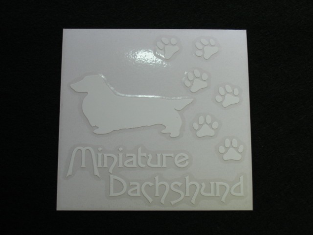  pad fully dog. sticker american cocker spaniel (L size ) DOG dog seal 