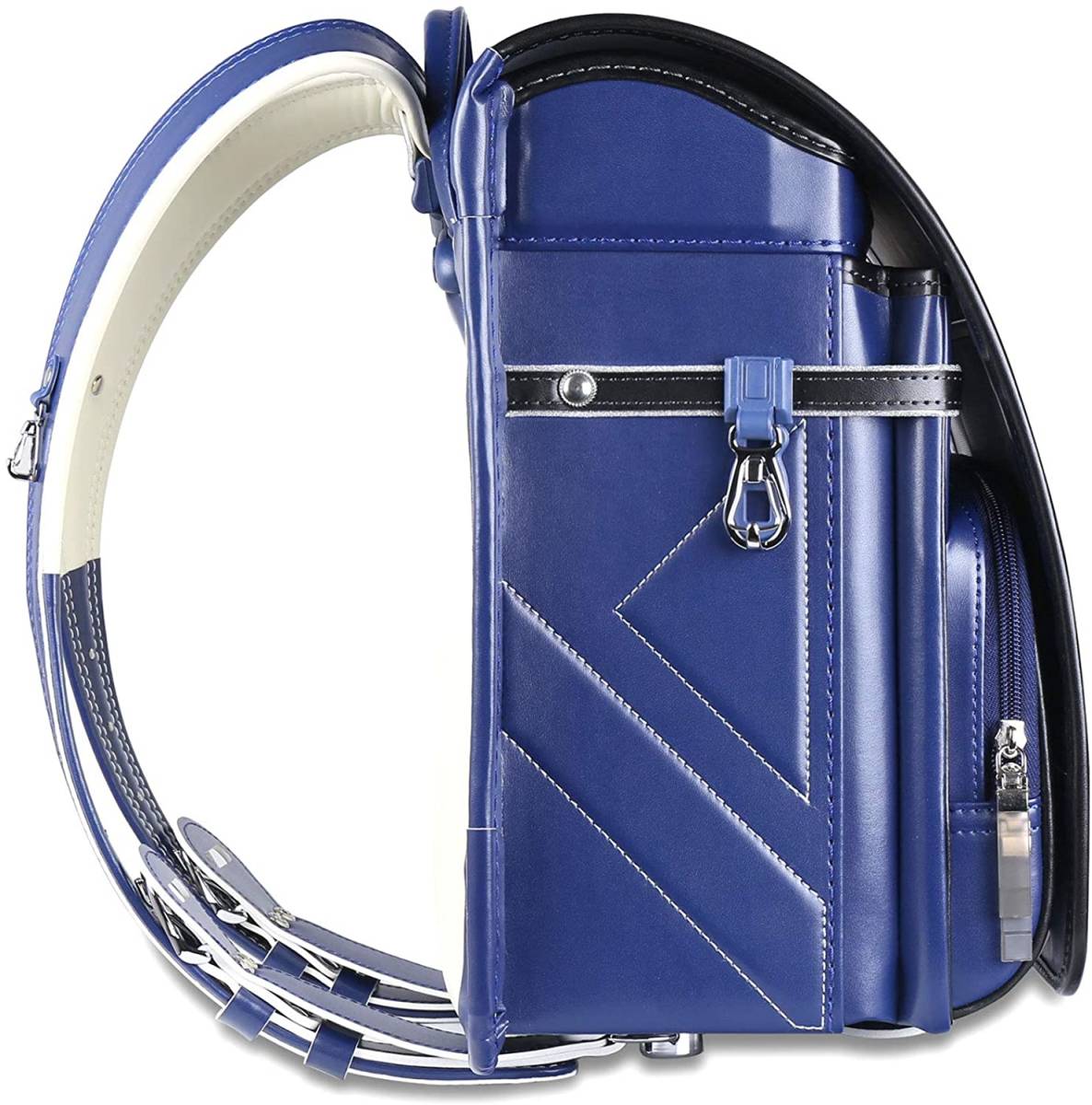  new goods newest model knapsack man A4 Flat file correspondence one touch lock navy blue blue black black 
