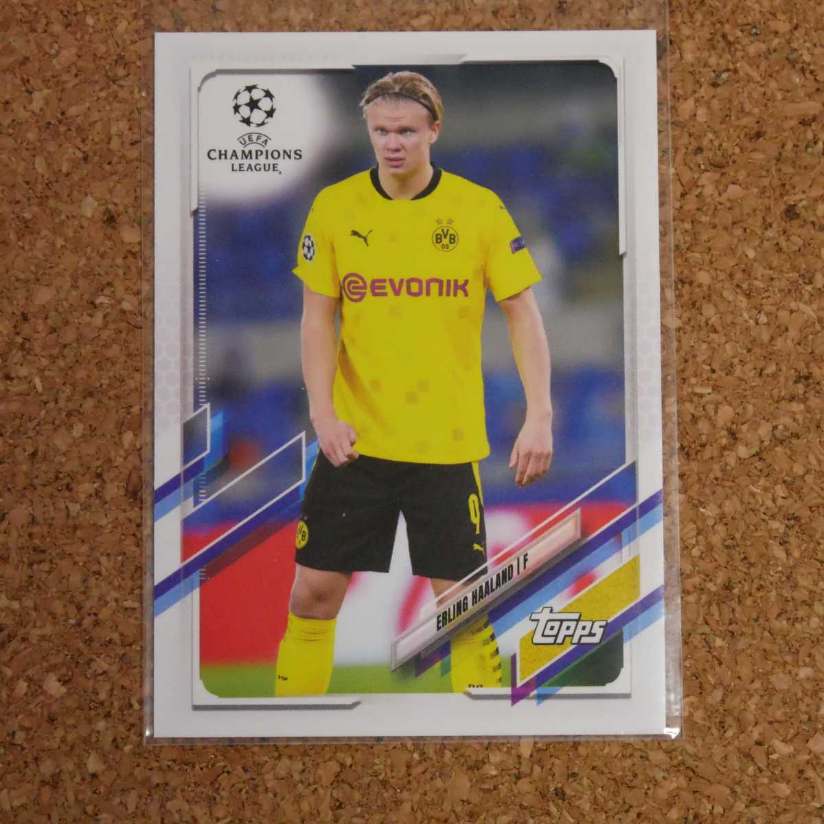 topps uefa champions league japan edition Erling Haaland トップス ジャパンエディション アーリングハーランド ドルトムント_画像1