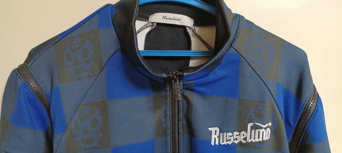 新品 ラッセルノ Russeluno 2way ブルゾン ベスト ライダース系 サイズ