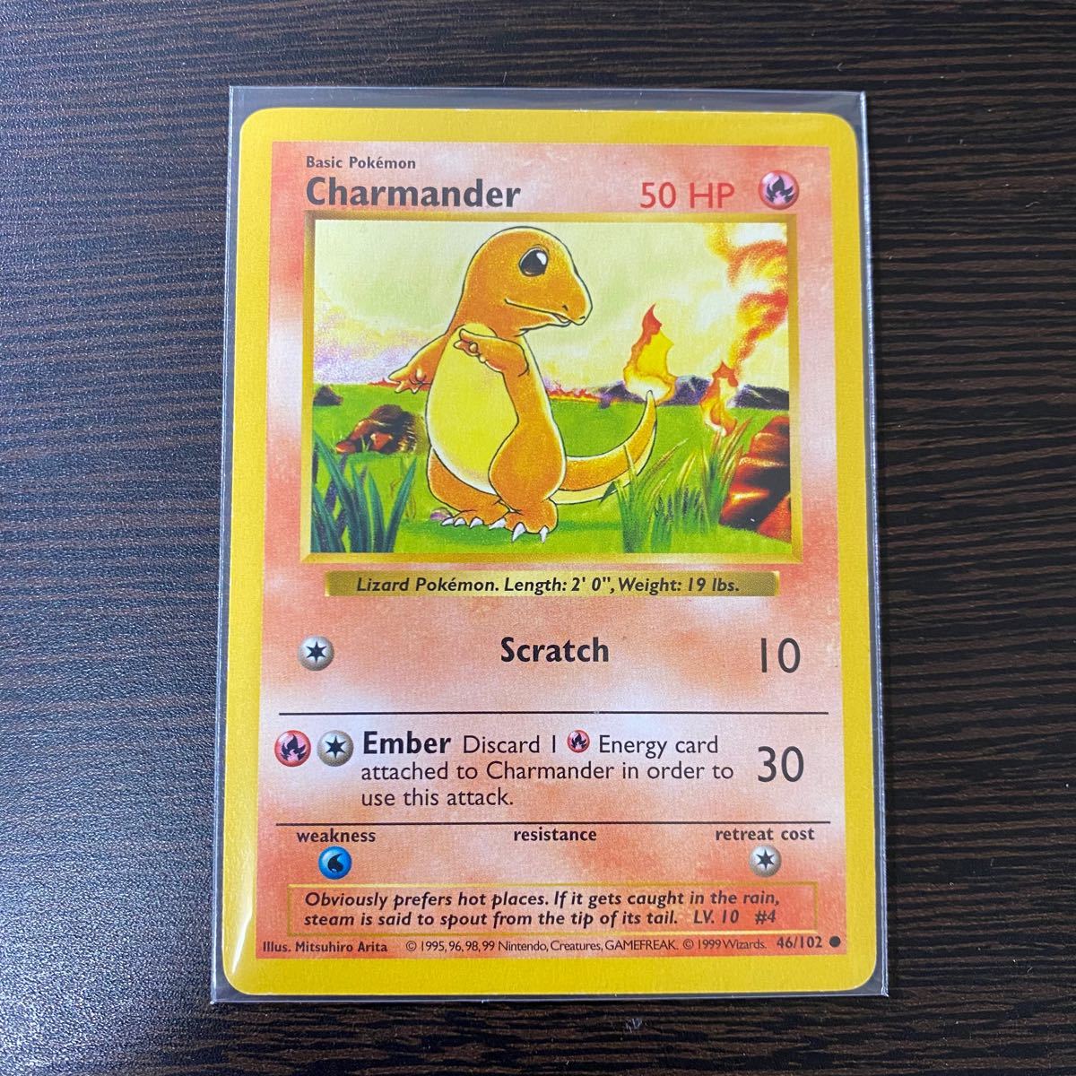 ポケモンカード 旧裏面 英語版 ヒトカゲ Charmander