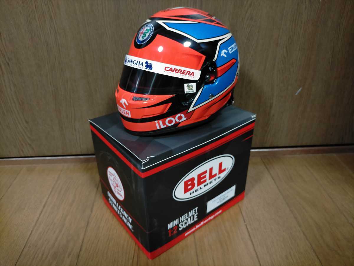 在庫処分 BELL 1/2 ヘルメット アルファロメオ ザウバー フェラーリ F1 C41 K.ライコネン No.7 2021_画像1