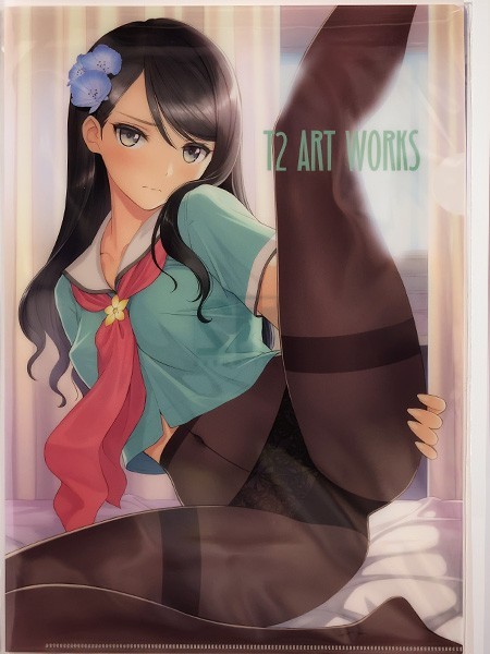 T2 ART WORKS　C99 冬コミセット（2021冬） ばらし　クリアファイル ①　Tony_画像1