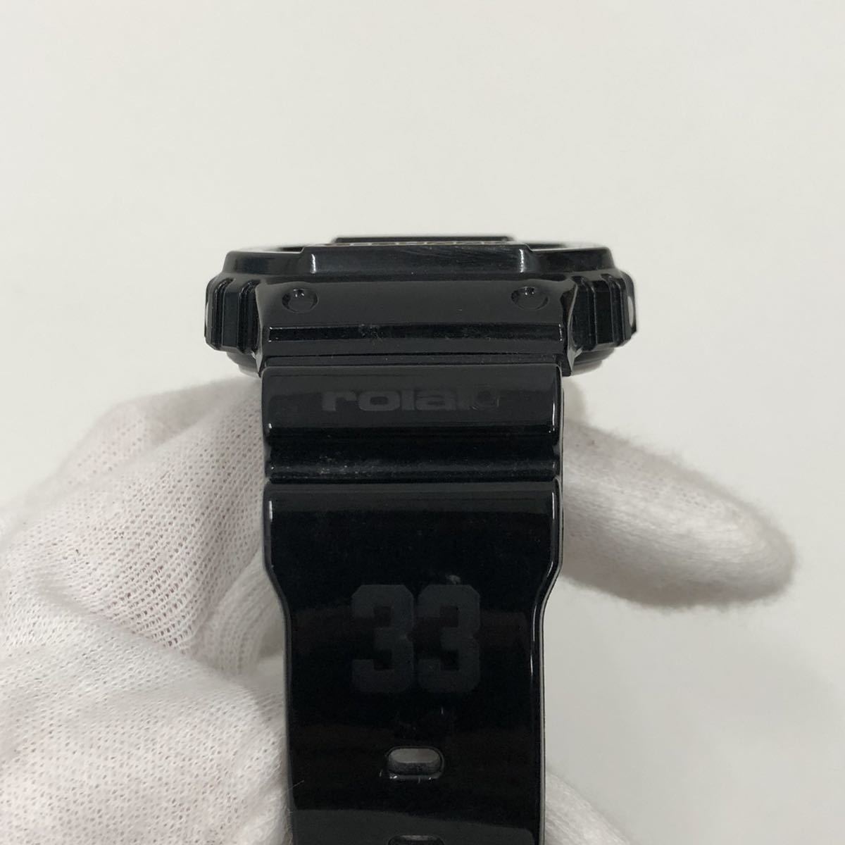 CASIO G-SHOCK クォーツ腕時計 デジタル ラバー 黒 ブラック DW-5600VT_画像5