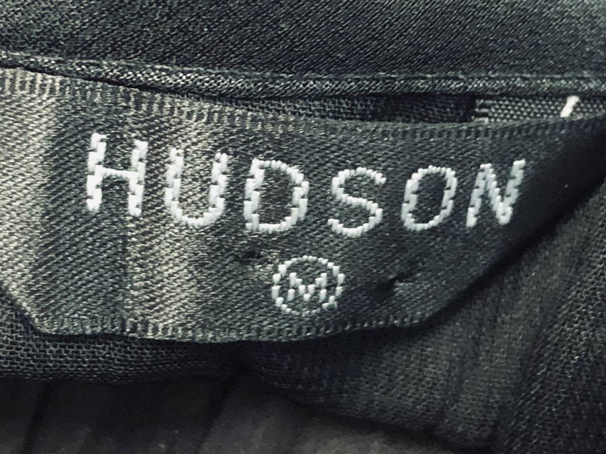 新品！HUDSON(ハドソン)　ジャケット　ブラック　透け感　ブラックレース＆リボン　サイズM_画像6