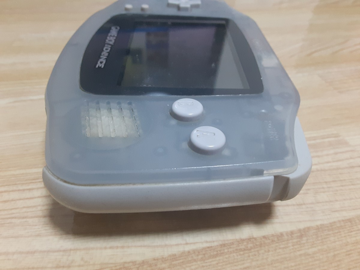 ジャンク  " 任天堂 ゲームボーイアドバンス 本体 ミルキーブルー AGB-001" GBA Nintendo ②