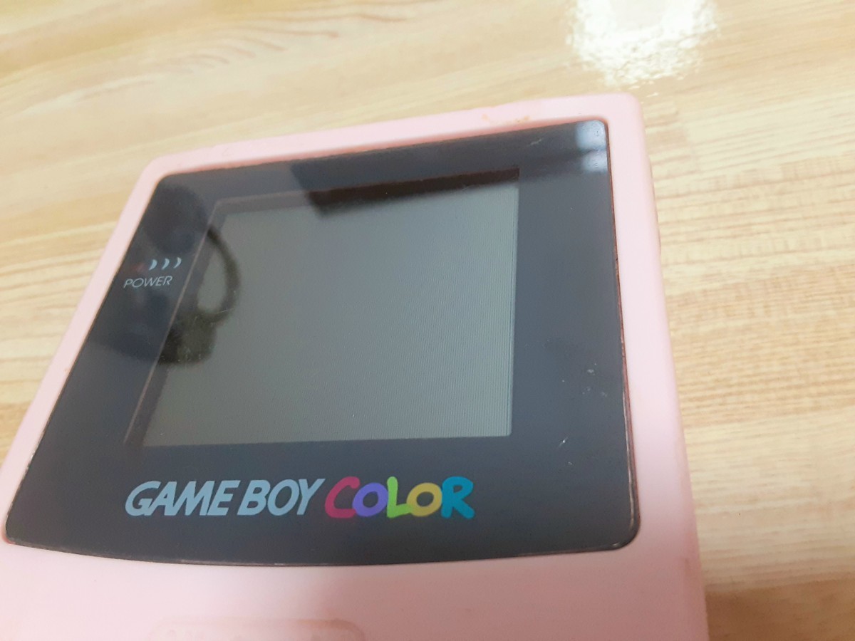 任天堂  " ゲームボーイカラー HelloKitty限定モデル本体 ピンク CGB-001" GBC Nintendo 5