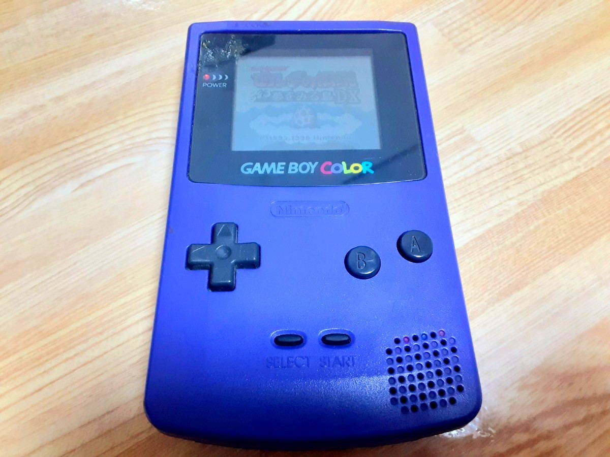 任天堂  " ゲームボーイカラー 本体 パープル CGB-001" GBC Nintendo GAMEBOY Color 6