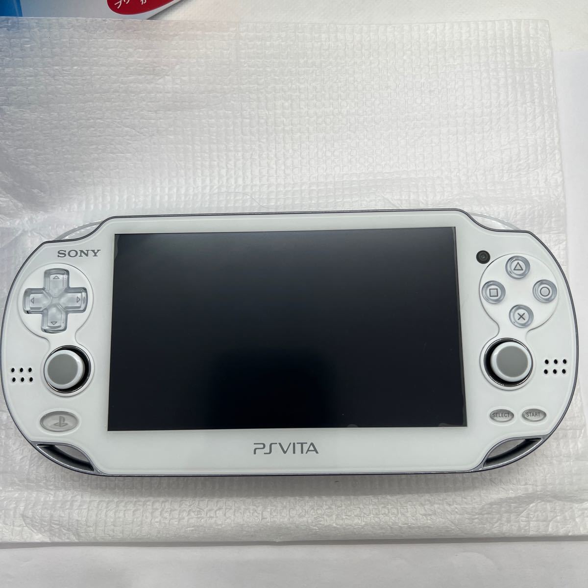 極美品 SONY PS Vita PCH-1100 3G/ Wi-Fiモデル クリスタル・ホワイト