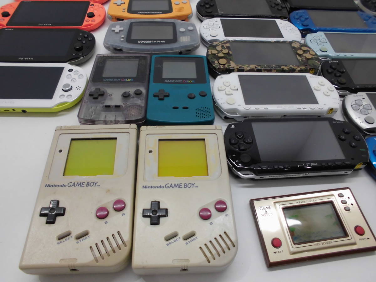 A）73　ジャンク ゲーム機本体　まとめ　3DS/ゲームボーイアドバンス/PSP等_画像4