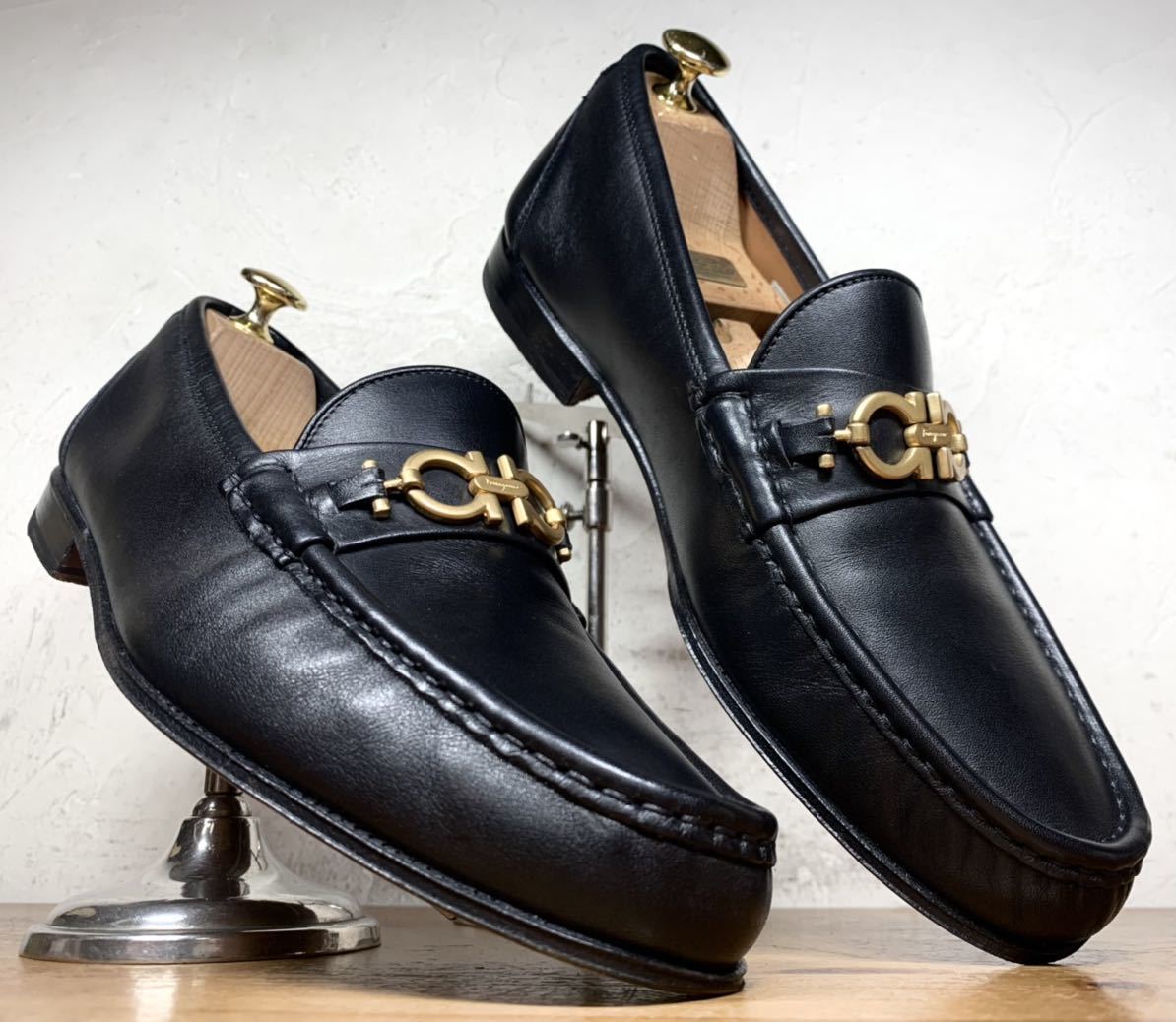極美品】サルヴァトーレ フェラガモ Salvatore Ferragamo ローファー