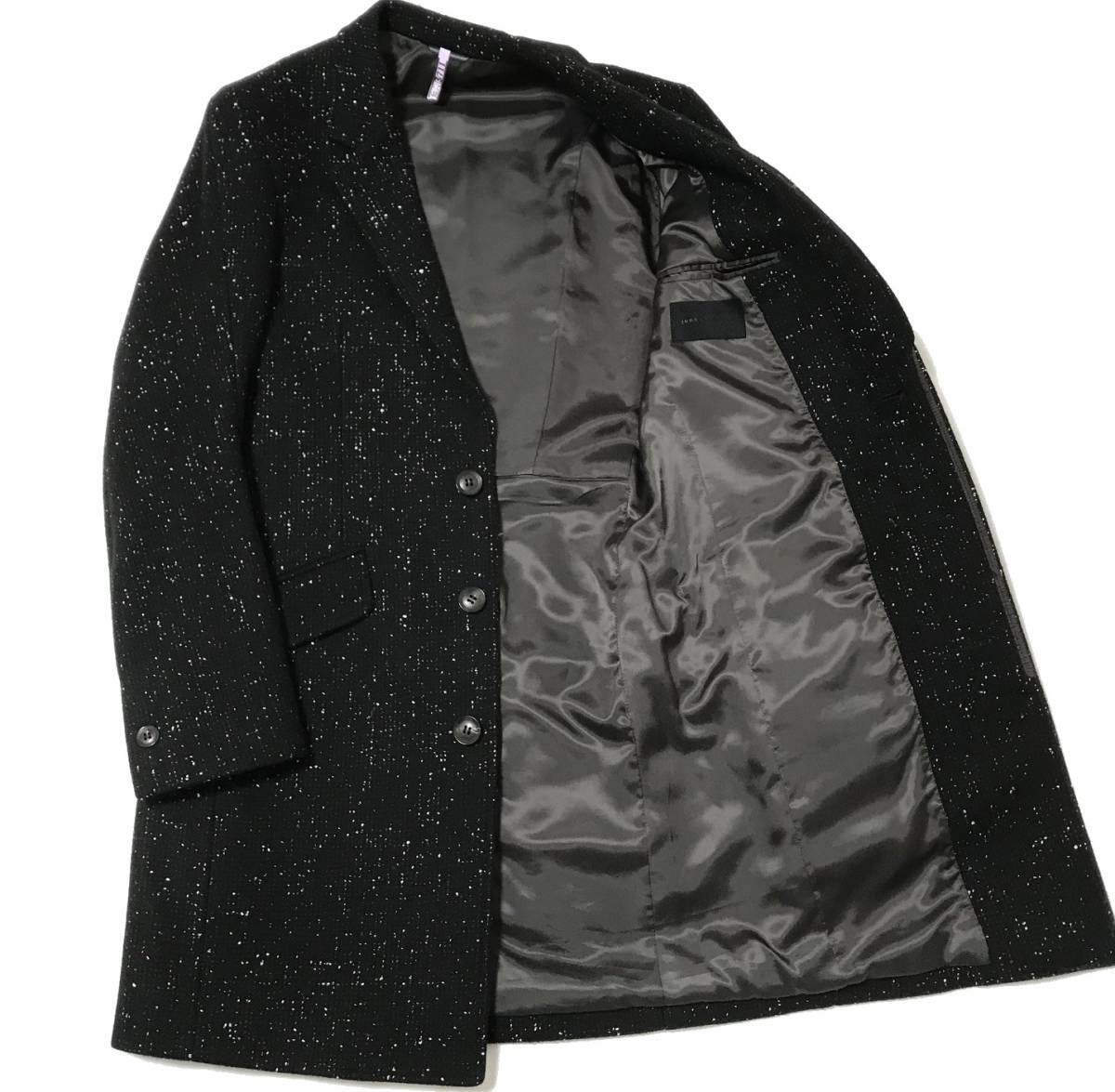 定価12万 junhashimoto NEP MELTON 3D CHESTER COAT 4 極上品 ジュン
