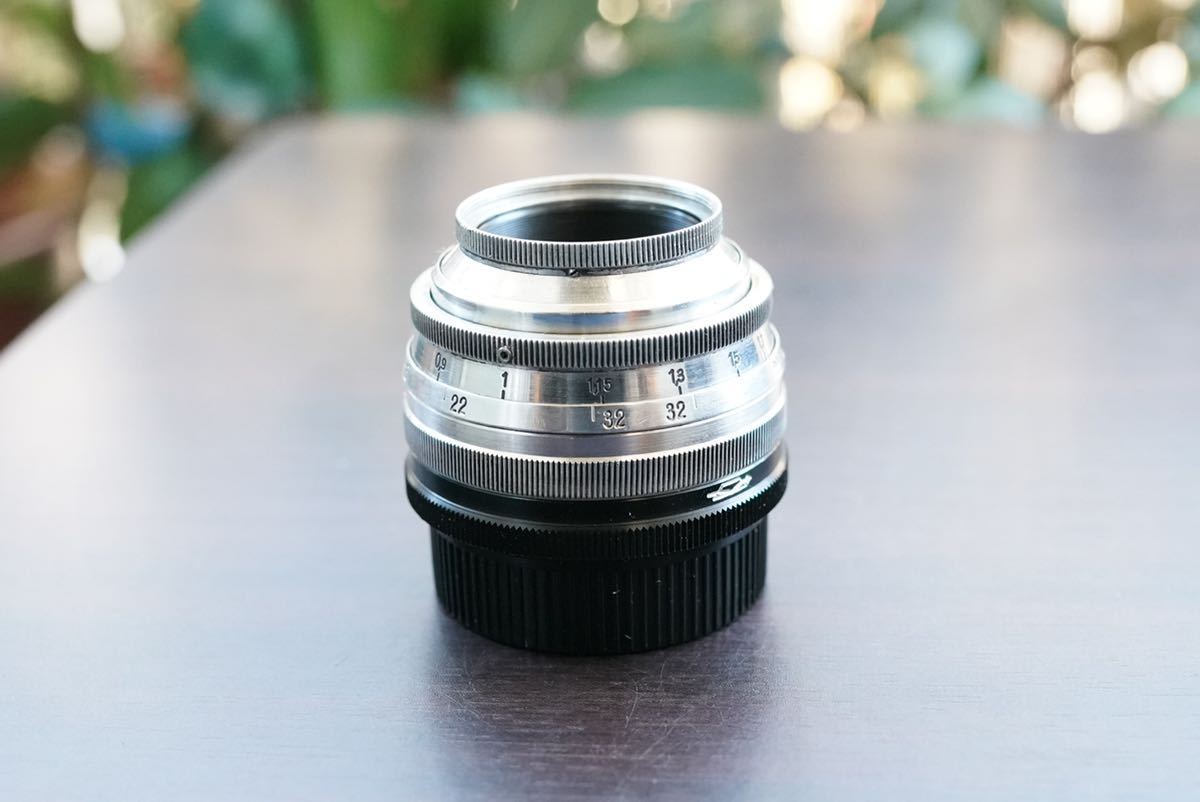 超希少 L39 Carl Zeiss Tessar 40mm f4 5 (4cm) 改造レンズ 超希少 L39 Carl Zeiss Tessar 40mm f4 5 (4cm) 改造レンズ