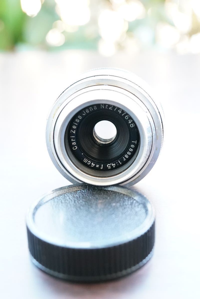 超希少 L39 Carl Zeiss Tessar 40mm f4 5 (4cm) 改造レンズ 超希少 L39 Carl Zeiss Tessar 40mm f4 5 (4cm) 改造レンズ