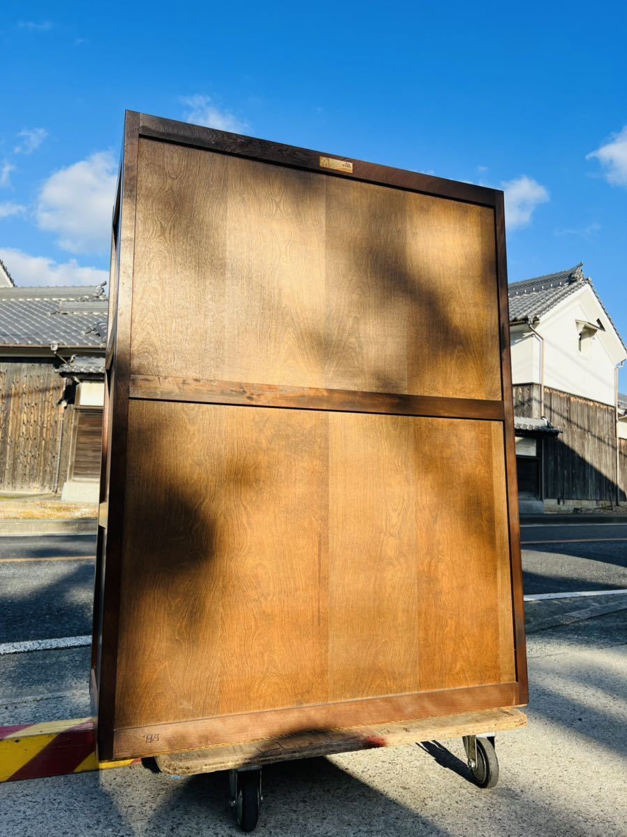 高級/無垢材/松本民芸家具/6段/7杯/刻印有/収納チェスト/D型 高級/無垢材/松本民芸家具/6段/7杯/刻印有/収納チェスト/D型