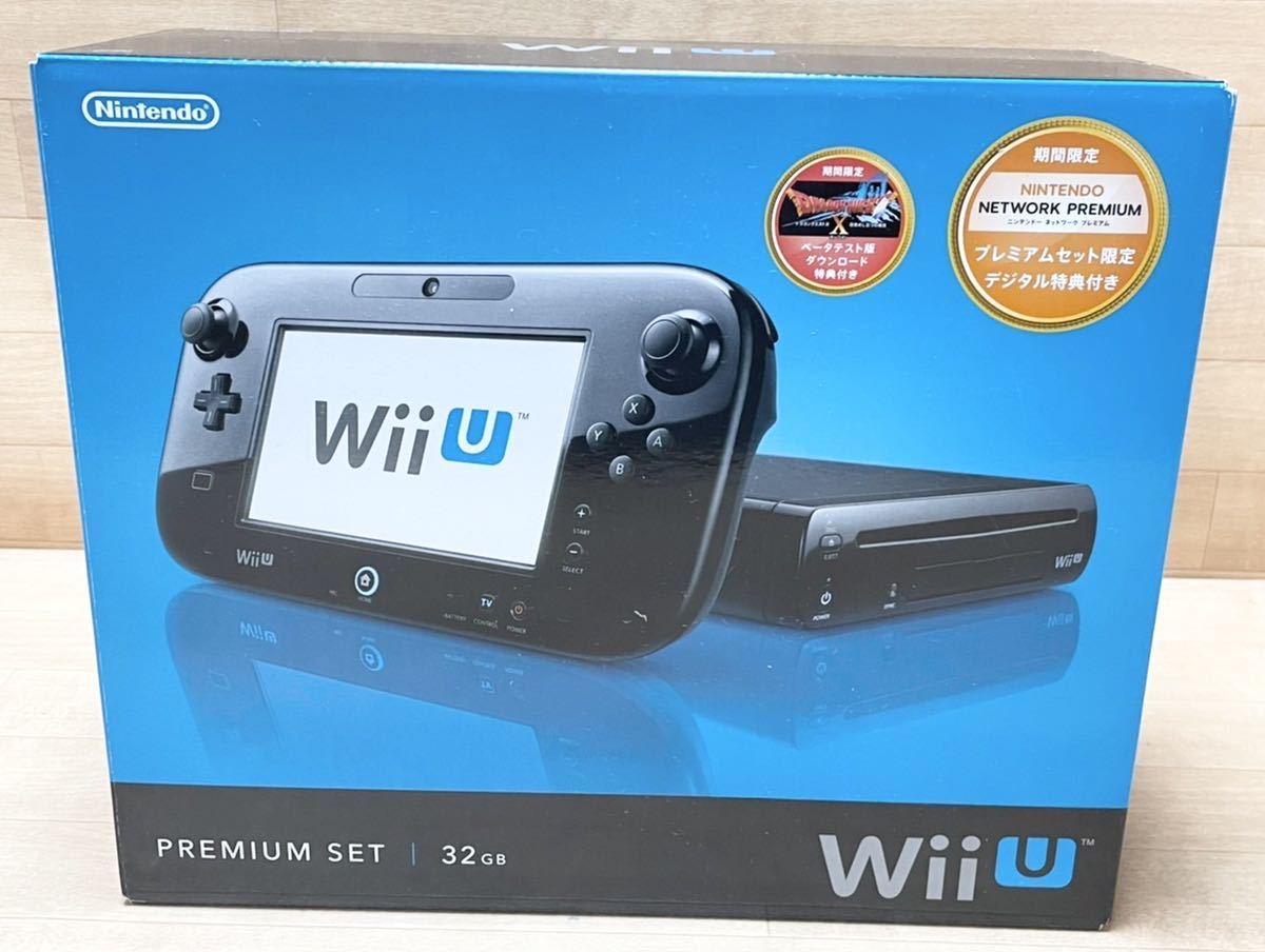 第一ネット U WII U Wii Nintendo プレミアムセット 本体 KURO - その他 - alrc.asia