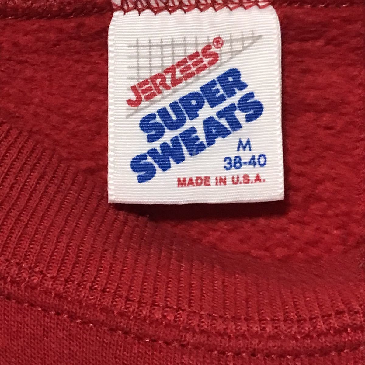 80s～90s USED SWEAT SHIRTS MADE IN USA 80's～90's 中古 カレッジ スウェット シャツ MEDIUM アメリカ製 送料無料_画像4
